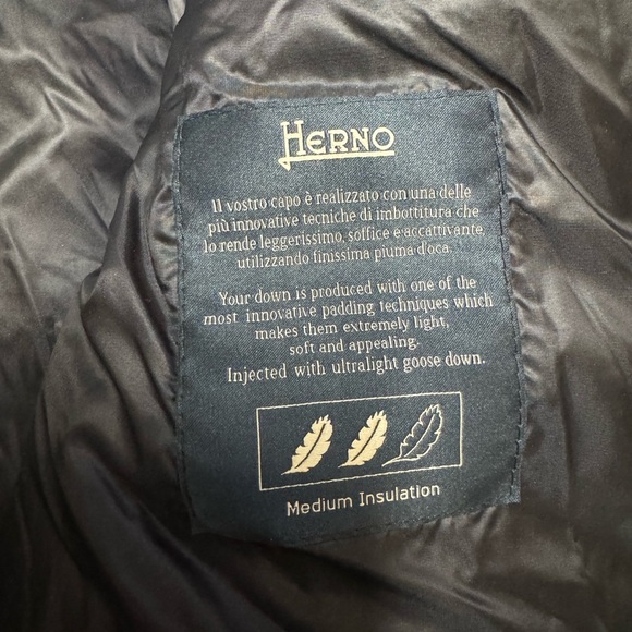 HERNO drawstring hooded puffer jacket - Picture 4 of 5